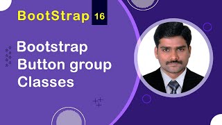 Bootstrap Button Group Classes - Bootstrap5 Tutorial 16 🚀