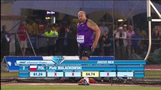 Eugene 2015: Men's Discus - Top 3