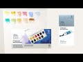 Acquerelli Winsor and Newton – Scatola da dodici colori
