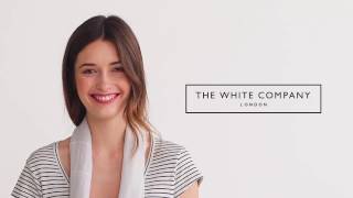 The White Company | 5 ways to wear a scarf