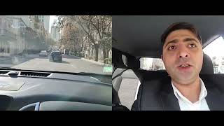 Tələbəm Tahir bəy ilə şəhərdaxili 2-ci sürmə, günorta saatlarında olan təlim dərsimiz(2-ci hissə)🚦🚘