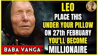 Leo Place This Under Your Pillow On 27th February, Your Money Problems Will End