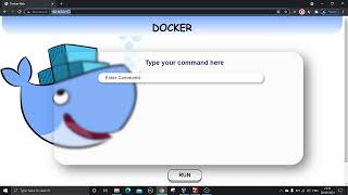 Docker Web App using JavaScript Apache Web-Server and Python