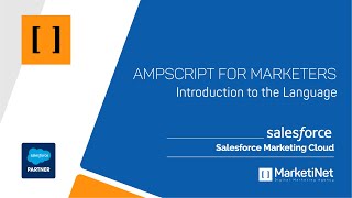 AMPscript Course for Marketers - Introduction - Chapter 1