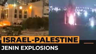 Israeli forces targeted by explosions during occupied West Bank raid | #AJshorts