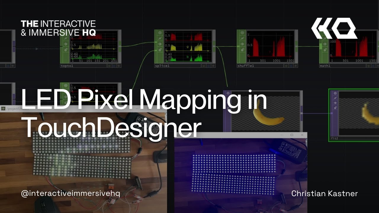 Led Pixel Mapping In Touchdesigner Youtube