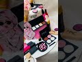 Makeup design cake |Girlscake |birthdaycake |#ytshorts |#cakedesign |#makeupcake |#shorts