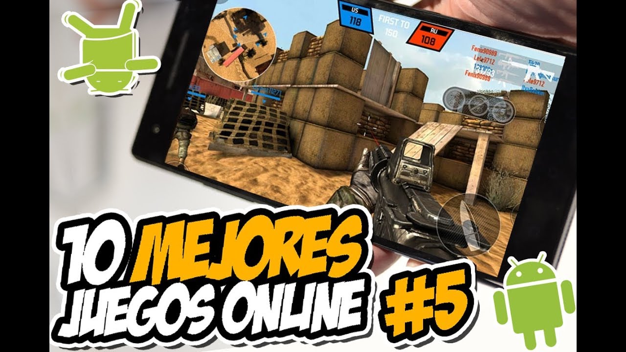 TOP 10 LOS MEJORES JUEGOS ONLINE/MULTIPLAYER PARA ANDROID PARTE #5 ...