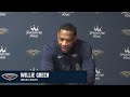 willie green recaps loss to new york pelicans knicks postgame 12 21 24