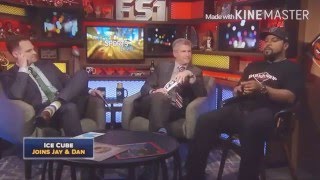 Ice Cube liked the rams first before the Raiders