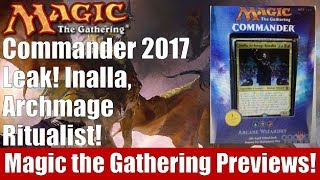 MTG Commander 2017 Leak! Inalla, Archmage Ritualist!