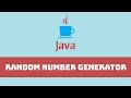 Java Programming Tutorial - Java Random Class Random Number Generator