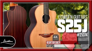 Lowden Guitars - S25 Nylon Jazz with Red Cedar / E. Indian Rosewood | 4k Video