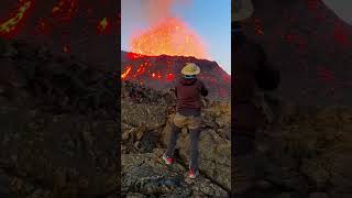 very amazing volcano