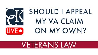 Should I Appeal My VA Claim On My Own?