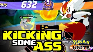 I JUST MASSACRED ALL OF THEM | Cinderace Gameplay | POKEMON UNITE