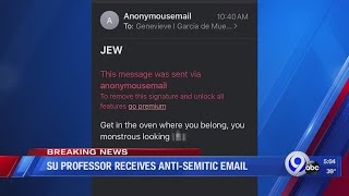 Su Professor Receives Antisemitic Email