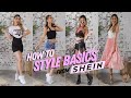 How To Style Basic Pieces | SheIn Try On Clothing Haul