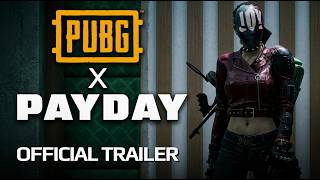 PUBG Battlegrounds x Payday - Official Gameplay Trailer | Crossover Event 2026
