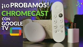 Chromecast con GOOGLE TV en México: Android TV y CONTROL REMOTO para disfrutar al máximo de Netflix