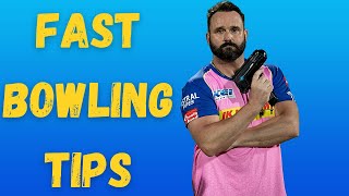 How To Bowl Fast In Cricket - Steffan Jones Fast Bowling Coaching Tips For All.