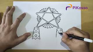 How to Draw a Parol Easy step by step