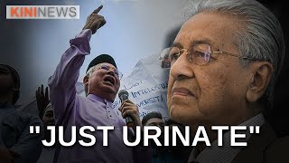 #KiniNews: Dr Mahathir takes the piss out of ‘Bossku’