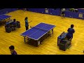 2015年ih 卓球 男子 シングルス 3回戦 吉田大輔（希望が丘）vs 森戸竣太（日本航空）