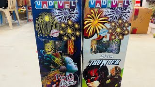 3” Fancy - (3Pcs) - Vadivel Fireworks - Ellite Series