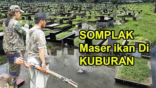 SOMPLAK!!!! Lomba maser ikan  di taman makam tanah kusir