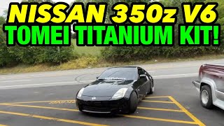 2005 Nissan 350z EXHAUST w/ TOMEI EXPREME CAT-BACK SYSTEM!