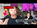 Sneaking Song Lyrics to Social Security Scammer - 7 RINGS Ariana Grande LOL