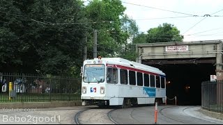 SEPTA Trolley Route 11, 34, 36 at 40th Street LRT Station