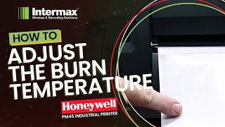 Honeywell PM45 How-To: Adjust the Burn Temperature | Intermax