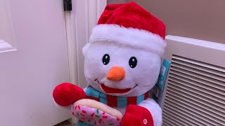 Gemmy Industries 2019 - Donut Munching Snowman | Product Demo