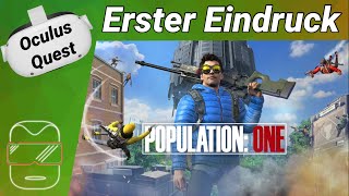 Oculus Quest 2 [deutsch] Population One VR: Erster Eindruck | Quest 2 Gameplay 2021 Fortnite VR