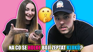 NA CO SE HOLKY BOJÍ ZEPTAT KLUKŮ! 😮 w/Porty