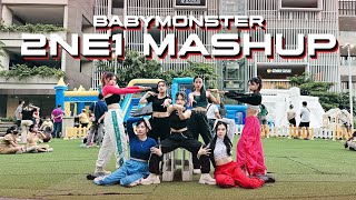 [KPOP IN PUBLIC ONE-TAKE] BABYMONSTER (베이비몬스터) "2NE1 MASHUP" Performance Dance Cover by ALPHA PH