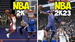 NBA 2K Evolution (NBA 2K - NBA 2K23)