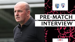 INTERVIEW | Paul Cook pre-Gillingham (a)