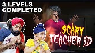 Scary Teacher 3D - 3 Levels Completed | RS 1313 Gamerz | Ramneek Singh 1313