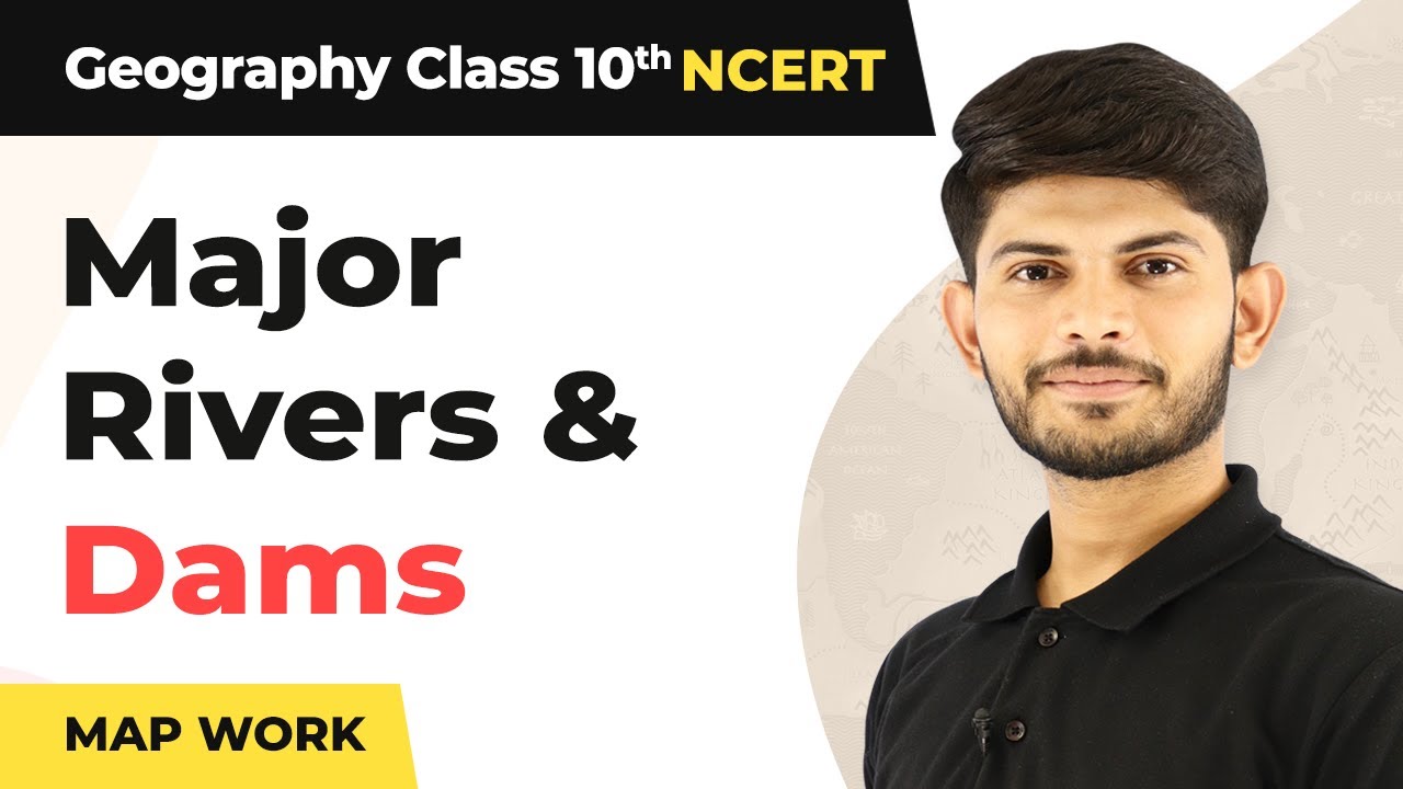 Map Work Major Rivers Dams Class 10 Geography 2023 24 Youtube