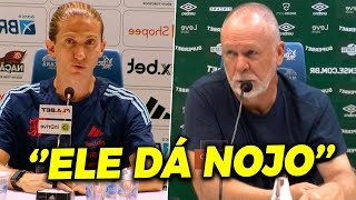 OLHA O QUE O FILIPE LUÍS FALOU DO MANO MENEZES APÓS O EMPATE VERGONHOSO CONTRA O FLUMINENSE.