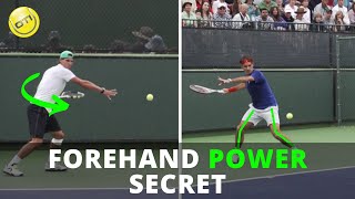 Forehand Power Tip: Copy THIS From Roger's and Rafa's Forehands