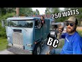 Blue Collar Cabover gets and INSANE CB Radio Setup! HUGE POWER!!