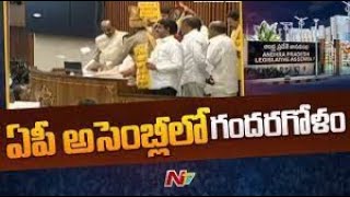 Live : ఏపీ అసెంబ్లీలో గందరగోళం.. AP Assembly Sessions | AP CM Jagan | TDP vs YCP | Ntv