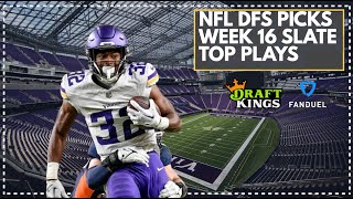 NFL DFS Picks: Week 16 2023 Main Slate - Top Picks for DraftKings & FanDuel