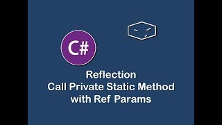 call private static method with ref params using reflection in c#