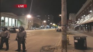 Live Replay- Peaceful protest escalates to riot in Downtown Erie