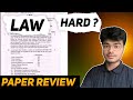 Law Paper Review CA Inter | Tough ?? | CA Inter | Paper review